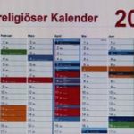 NRW stellt "interreligiösen Kalender" vor. Foto: Screenshot