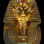 Die Totenmaske des Tutanchamun im Ägyptischen Museum Kairo Foto: wikipedia GNU-Lizenz für freie Dokumentation